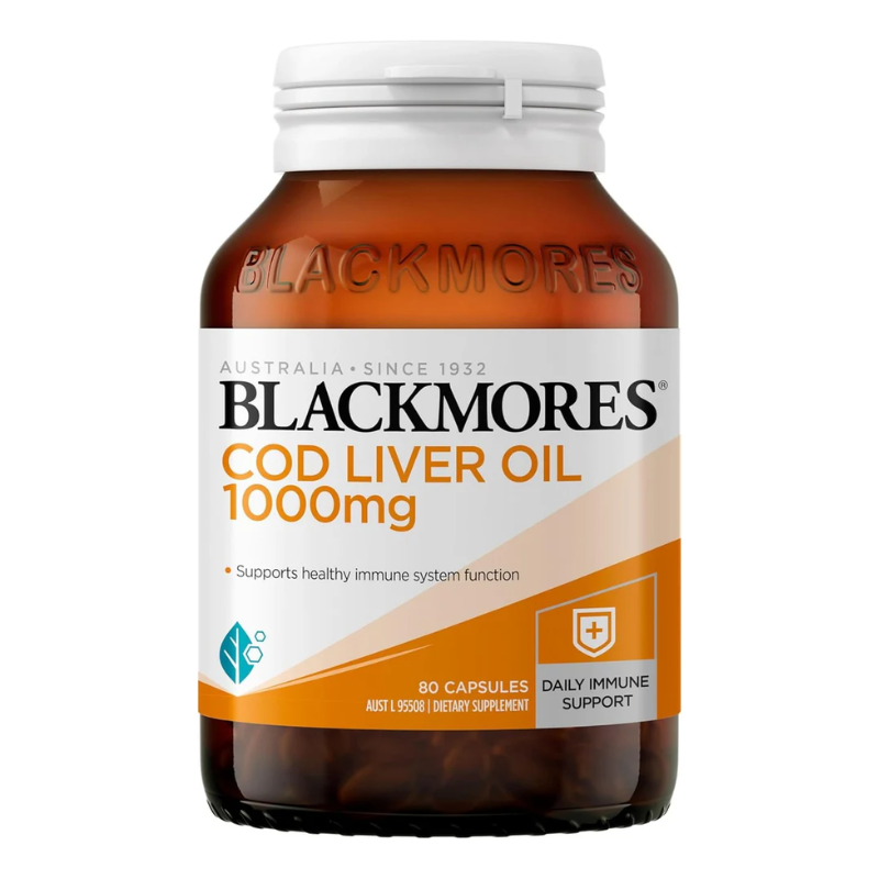 BL Cod Liver Oil 1000mg 80caps