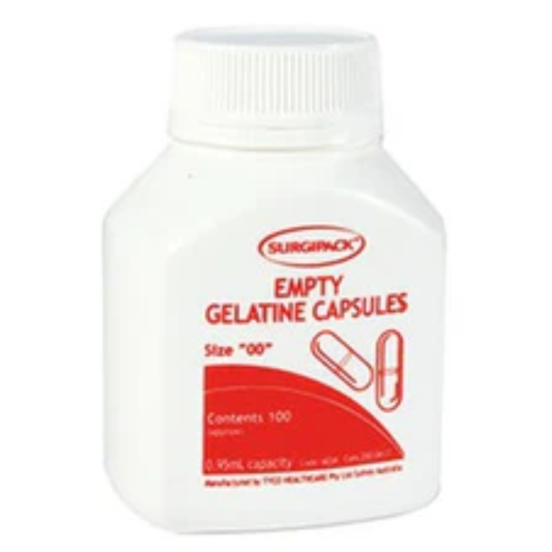 SP Gelatine Capsules Size00 100pk