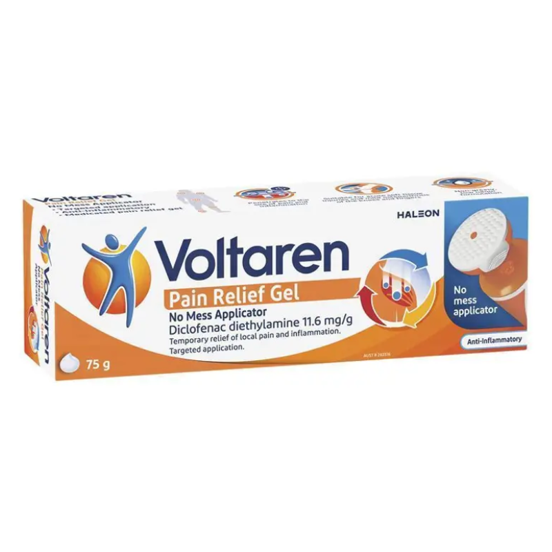 Voltaren Pain Relief Gel No Mess 75g