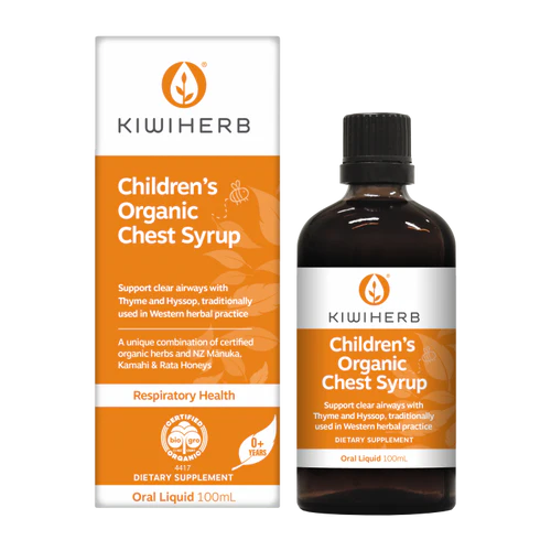 Kiwiherb Child Org Chest Syrup 100ml