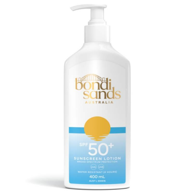 Bondi Sands Fragrance Free SPF 50+ Sunscreen Lotion 400ml