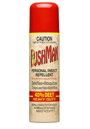 BUSHMAN H/Duty Aerosol 40% Deet 130g