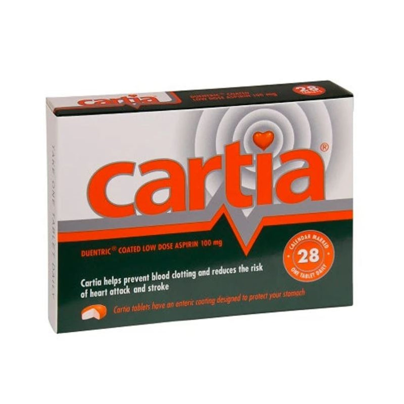Cartia Tabs 100mg 28s