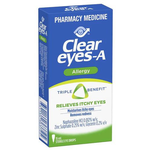 Clear Eyes Allergy Eye Drops 15ml