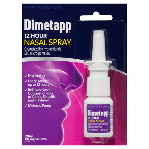 DIMETAPP 12Hr Nasal Spray 20ml