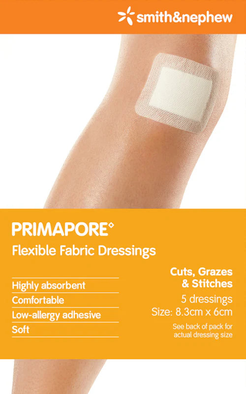 PRIMAPORE Dressing 8.3x6cm 5pk