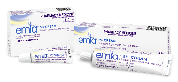 Emla Cream 5% 5g ASP