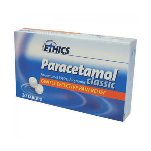 ETHICS Paracetamol 500mg 20 CS tab