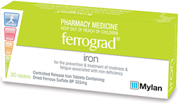 FERROGRAD 325mg tabs 30s