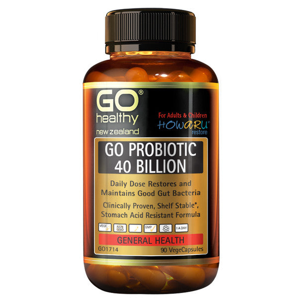 GO Probiotic 40 Billion VCaps 30s