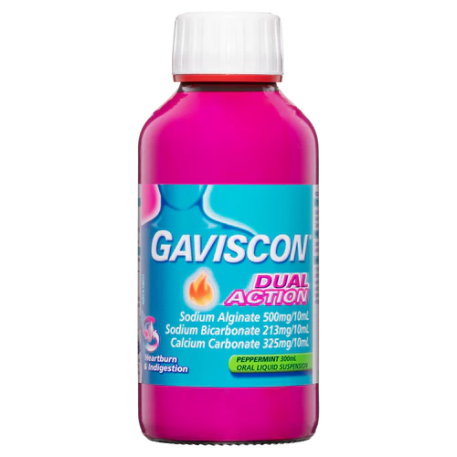 GAVISCON Dual Act. P/Mint Liq 300ml