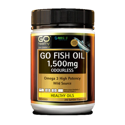 GO Fish Oil 1500mg 175 Caps