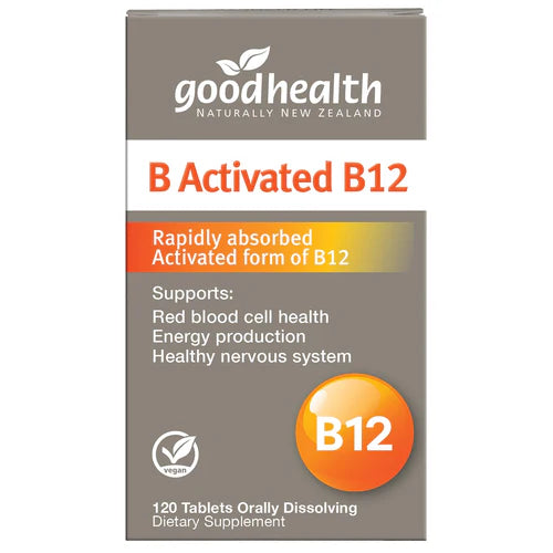 GHP B Activated B12 Diss. 120abs