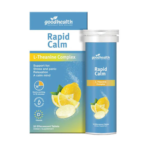 GHP Rapid Calm Effervescent 30tabs