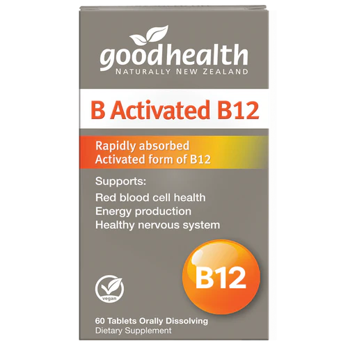 GHP B Activated B12 60tabs