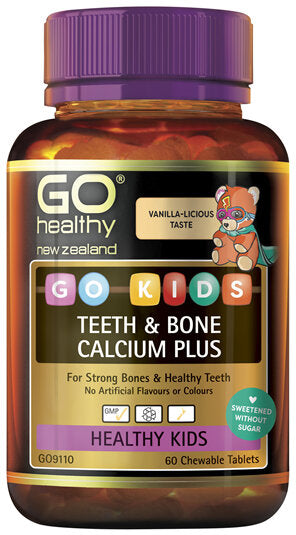 GO Kids Teeth/Bone Calcium+ 60 Chew