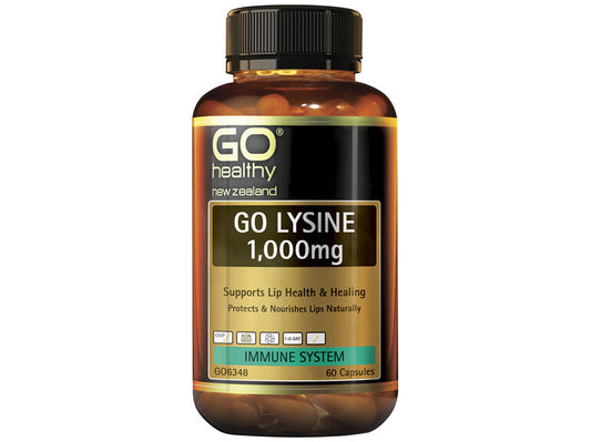 GO Lysine 1000mg Capsules 60s