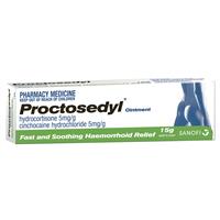 PROCTOSEDYL Oint 15g