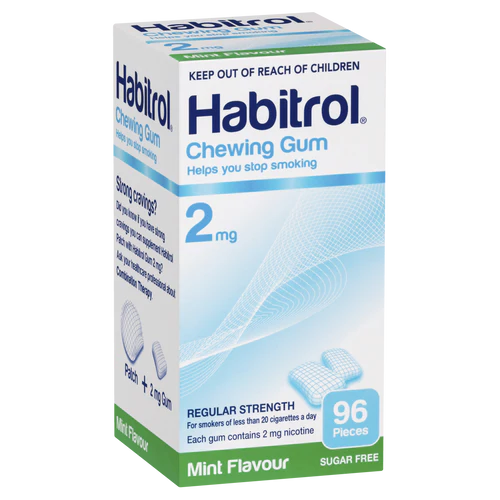 HABITROL Gum Mint 2mg 96pk