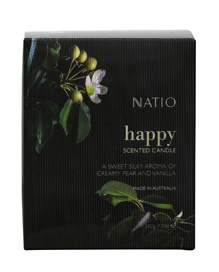Natio Happy Scented Candle 280g