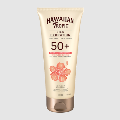 Hawaiian Tropic Silk Hydration Sunscreen Lotion SPF50+ 180ml