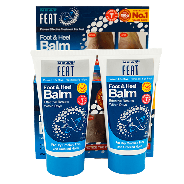 NEAT Foot & Heel Balm 75g 2pk