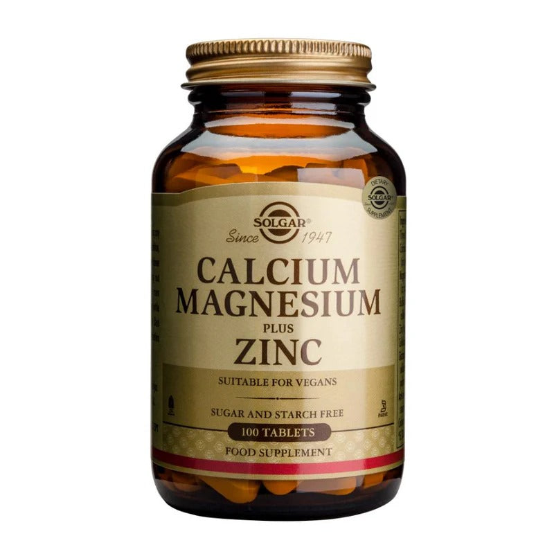 SOLGAR Calcium Mg Plus Znc Tabs 100s