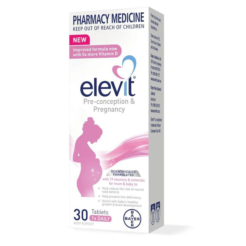 Elevit Pregnancy Vitamin D Tabs 30s