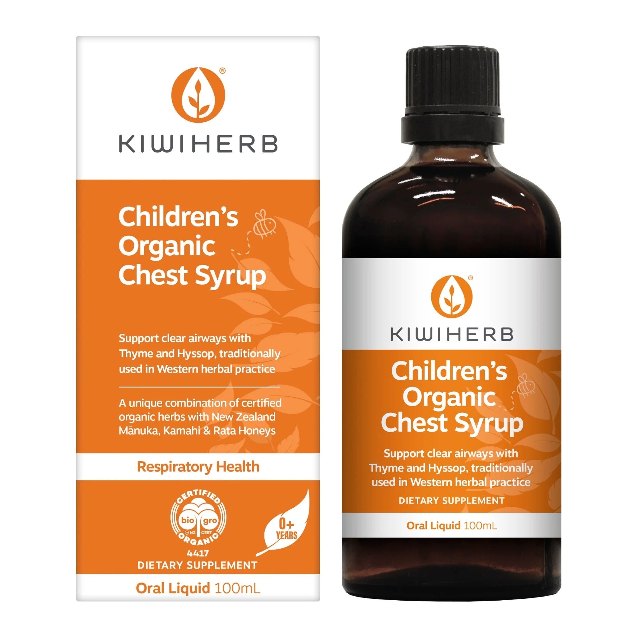 Kiwiherb Child Chest Syr+Throat Spr