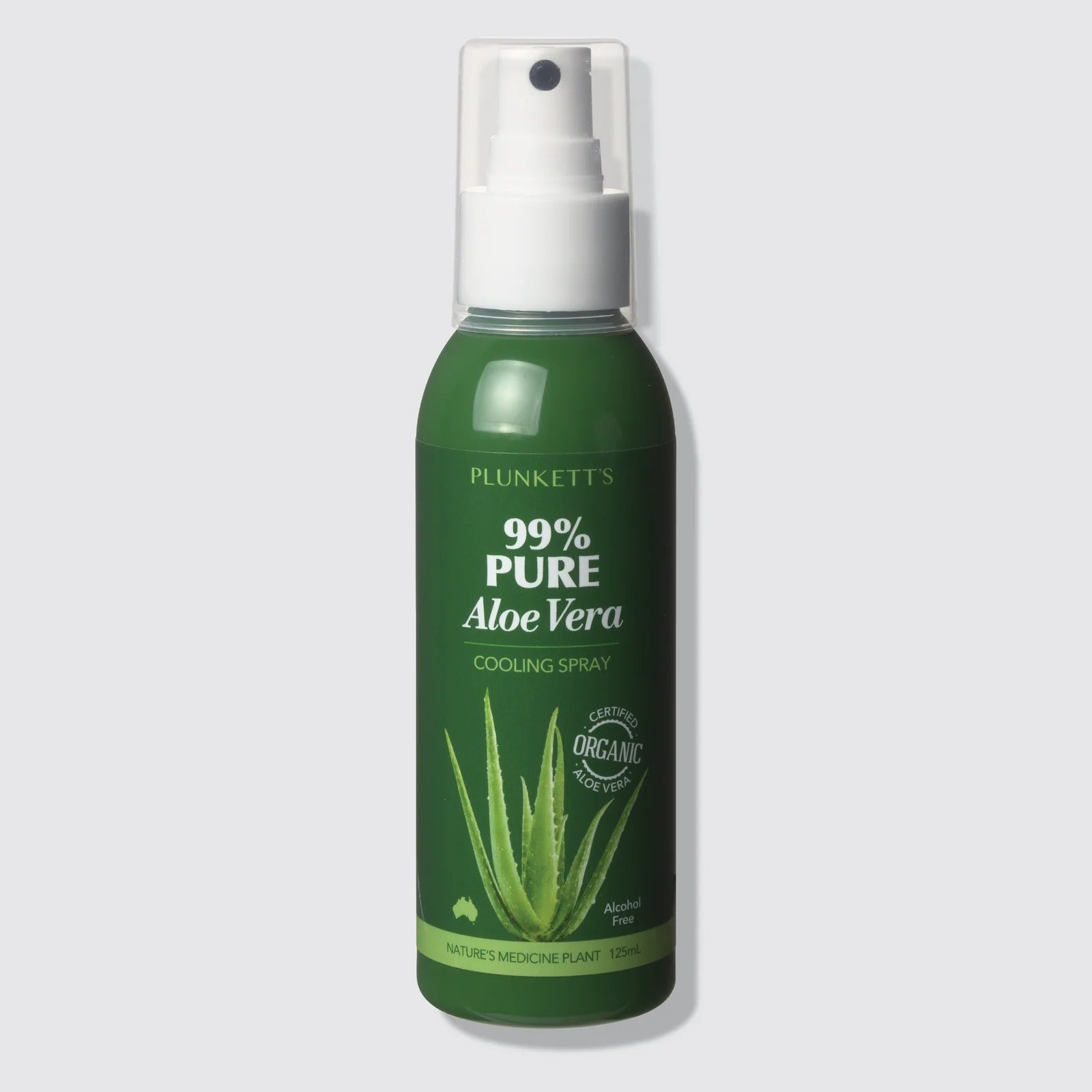 PLUNKETTS Aloe Vera 99% 125ml Spray