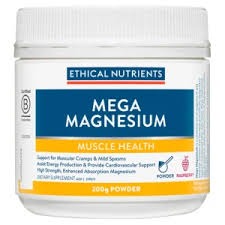 EN Mega Magnesium Pwdr R/Berry 200g