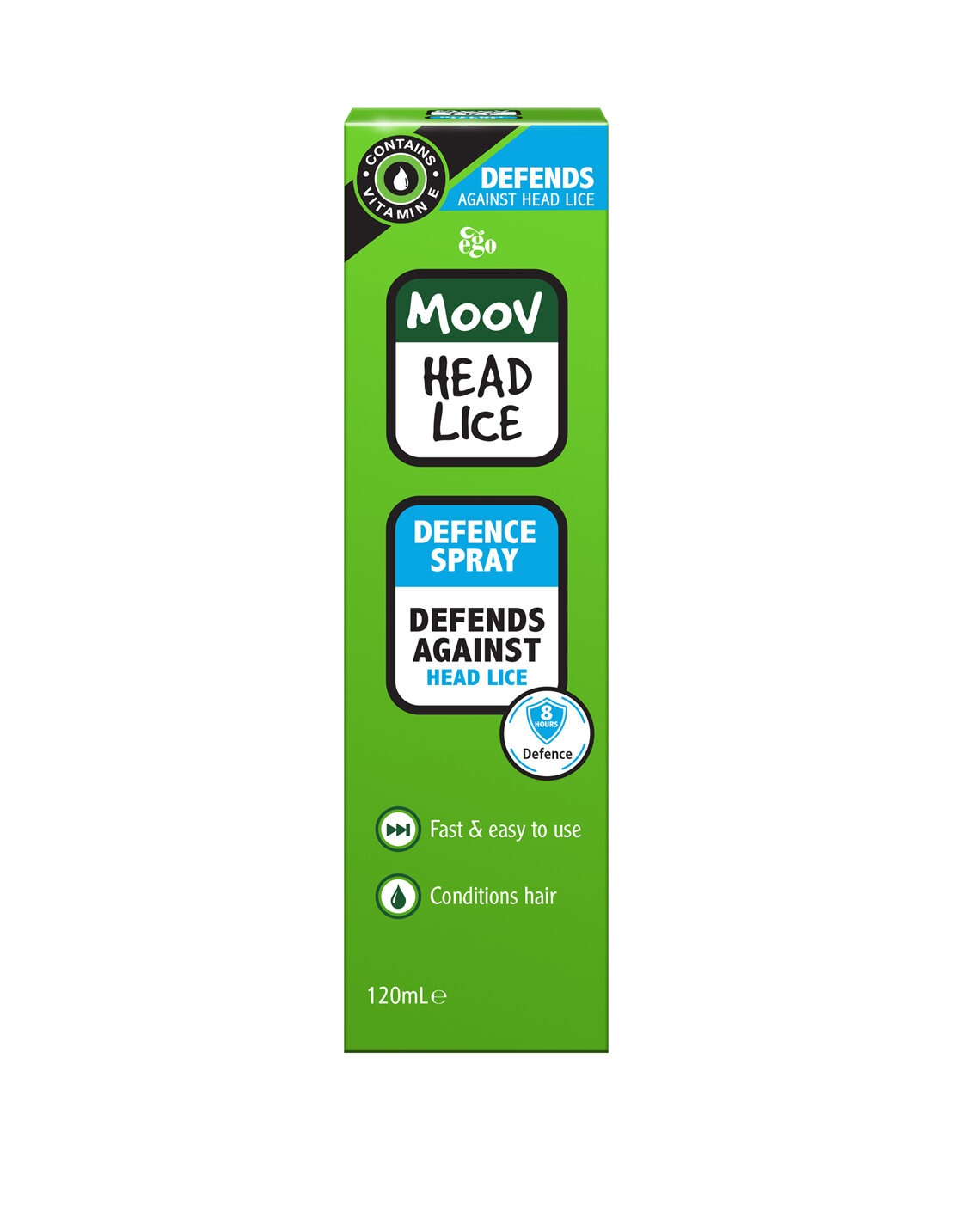 EGO MOOV Head Lice Defence Spr 120ml