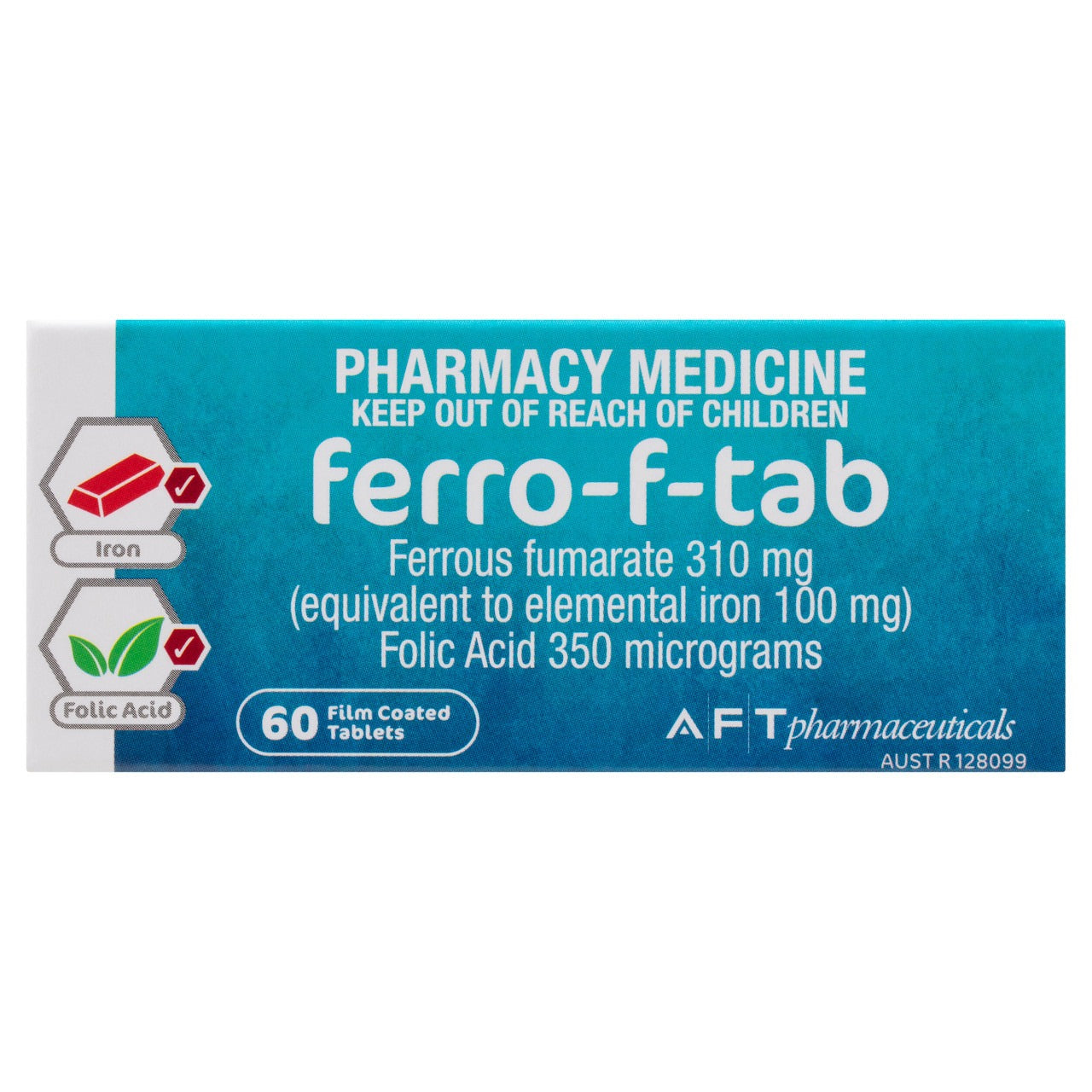 Ferro-F-Tab 310mg 60s