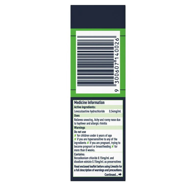 Livostin Nasal Spray 10ml