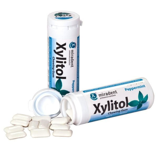 MIRADENT Xylitol Spearmint Gum 30