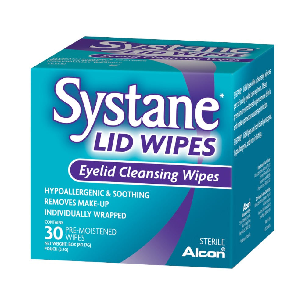SYSTANE Lid Wipes 30 Sachets
