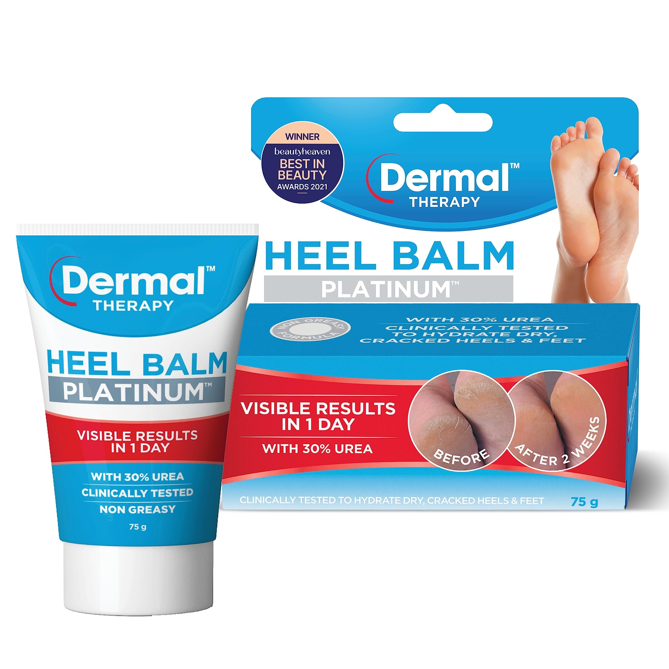 DERMAL THERAPY Heel B. Platinum 75g