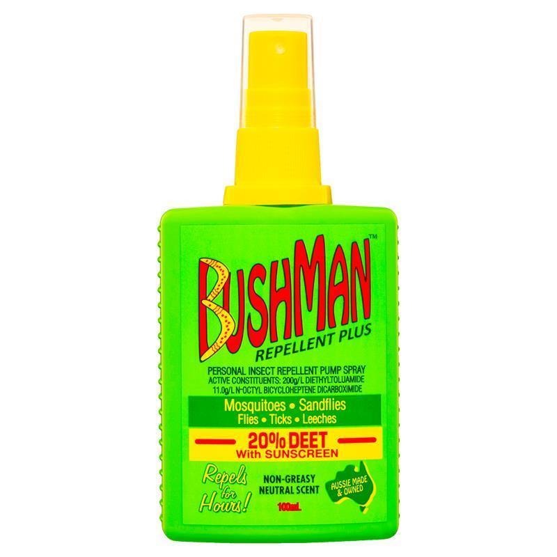 Bushman Plus Pump Spray 100ml