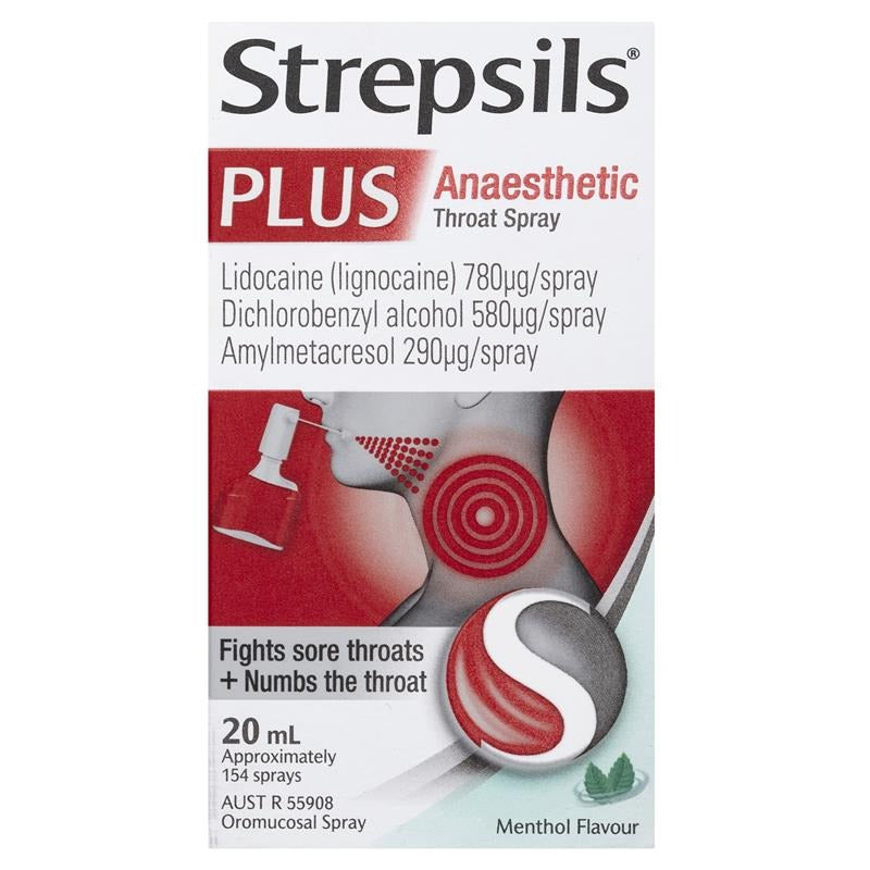 STREPSILS Throat Spray Menthol 20ml