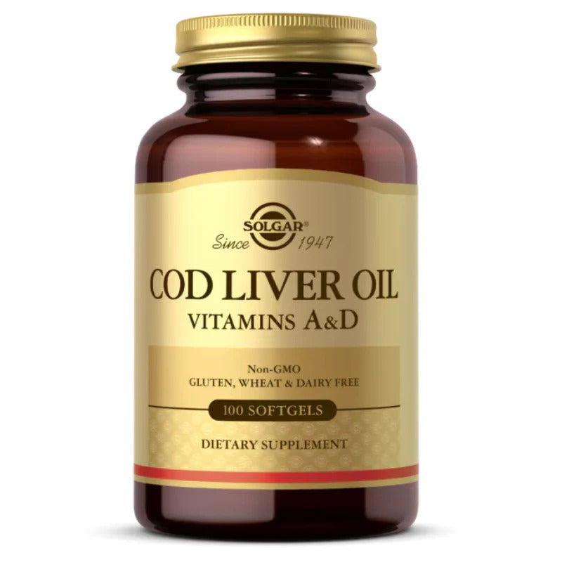 SOLGAR CodLiver Oil Vit A&D S/G 100s