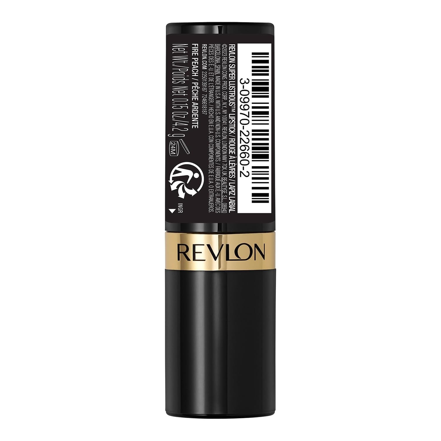 Revlon Super Lustrous Lipstick – Fire Peach 807