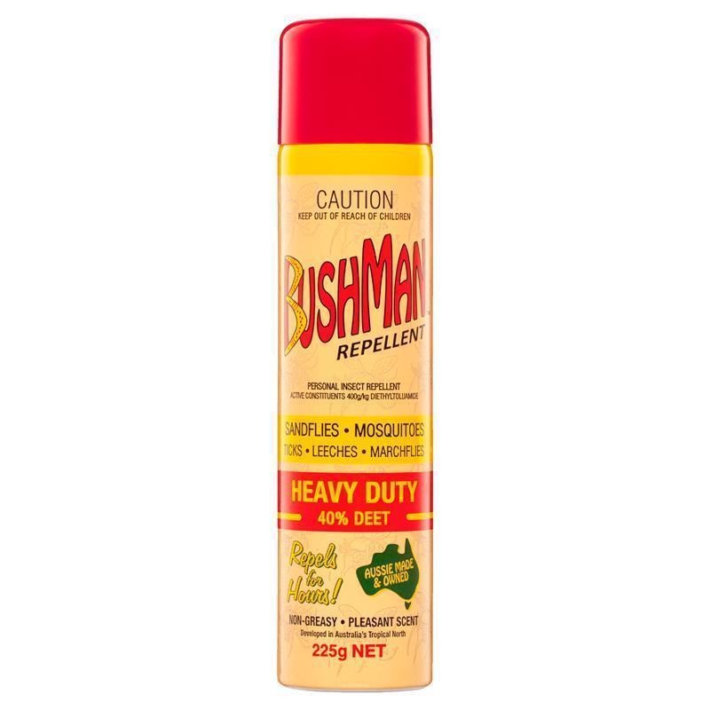 BUSHMAN H/Duty Aerosol 40% Deet 225g