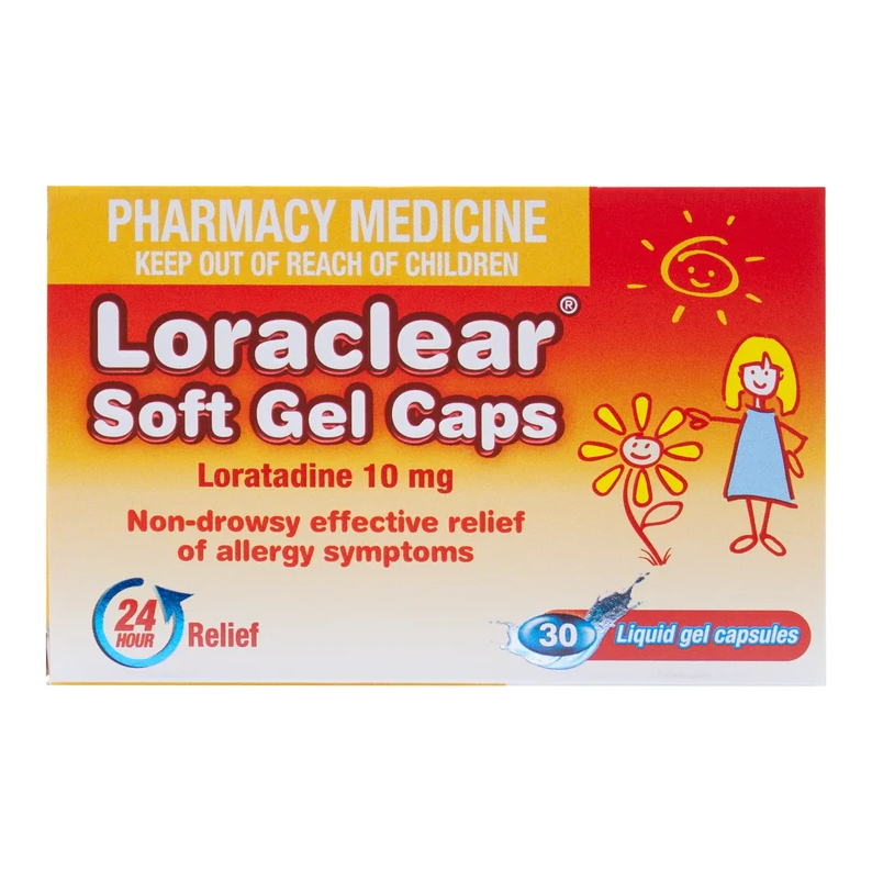 LORACLEAR 10mg Soft Gel Caps 30s