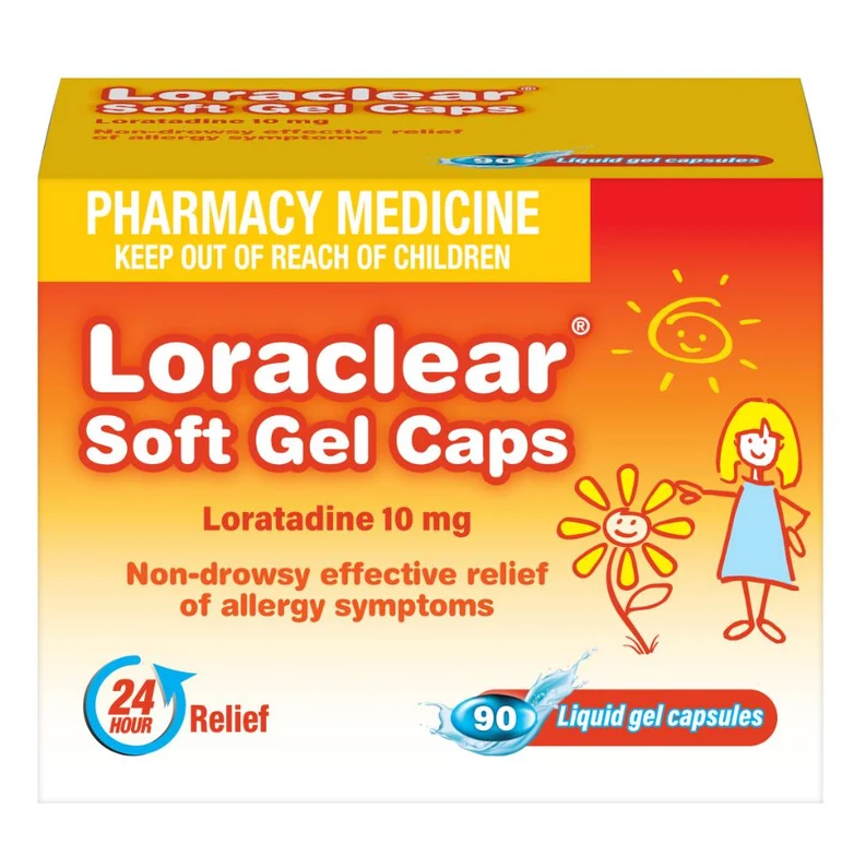 LORACLEAR 10mg Soft Gel Caps 90s