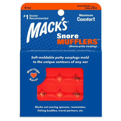 MACKS Ear Plugs Silicone 6pk