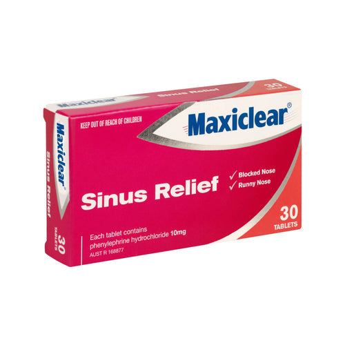 MAXICLEAR Sinus Relief Tab 30s