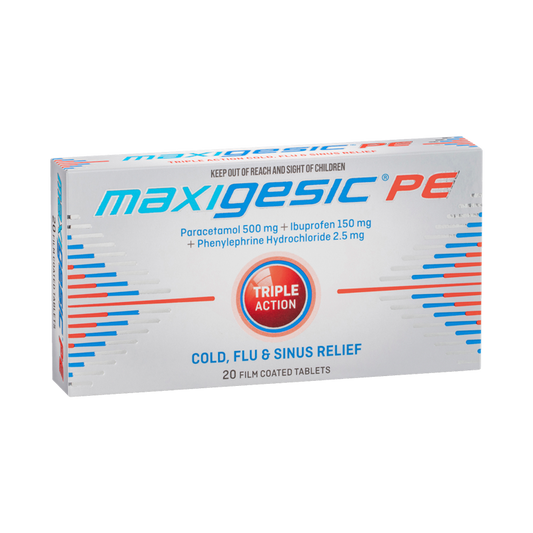 MAXIGESIC PE Cold Flu&Sinus Relf 20s