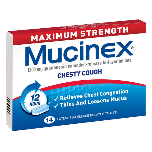 MUCINEX Max. Strength 1200mg 14s