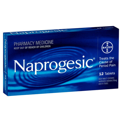 Naprogesic 275mg 12s