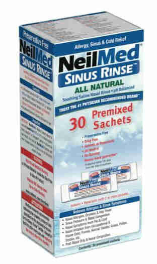 NEILMED Sinus Rinse PreMix Sach 30s